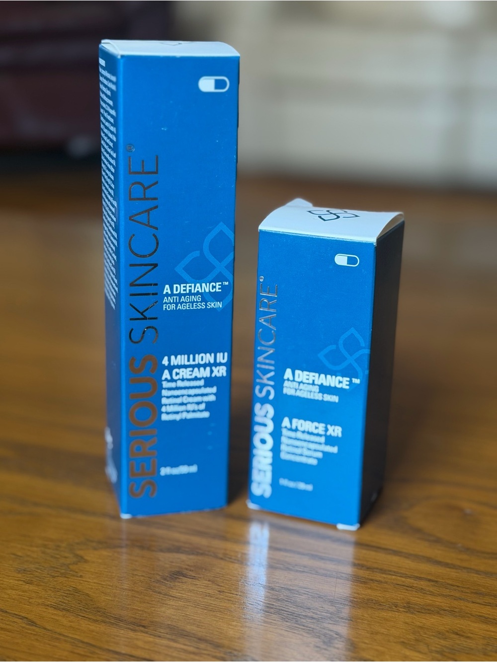 Serious Skincare A Defiance Anti-Aging Serum - Blue
